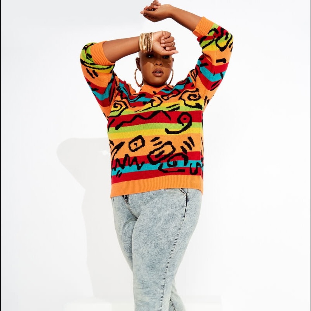 Abstract Sweater